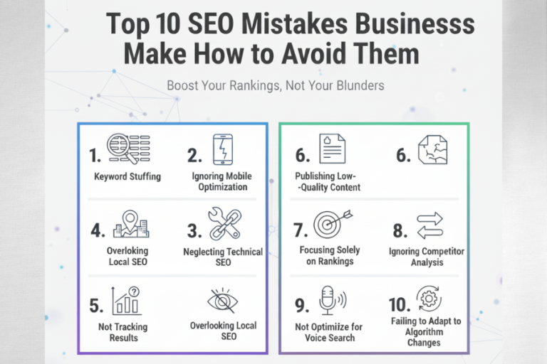 Top 10 SEO Mistakes Businesses Make and How to Avoid Them